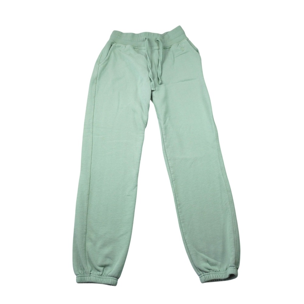 American Tall Men's Sage Green Fleece Joggers Sweatpants Small Semi Tall